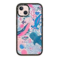 CASETiFY Impact iPhone 13 Case [ 6.6ft Drop Protection/Compatible with Magsafe ] Under The Sea by Grace Andersson - Clear Black