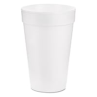 DART 16oz Foam Cups, Case of 500ct, 16J165