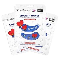 The Crème Shop BT21 “Smooth Moves!” TATA Hydrogel Under Eye Patches | Plumping & Smoothing (3 Pack)