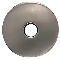 Modern 3.5” Escutcheon Plate Extra Large | Shower Arm Flange Universal Replacement Cover Round 3 1/2 Inch (Brushed Nickel)