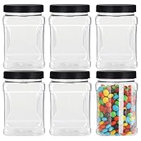 DELI CONTAINERS Cups with Lids Food Storage Meal Prep Square 50 Pack 32oz  LAWEI