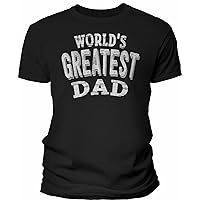 World's Greatest Dad - Vintage Dad Shirt for Men - Soft Modern Fit