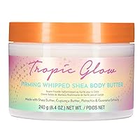 Tropic Glow Firming Whipped Body Butter 8.4 Oz! Infused With Shea Butter And Guarana Extract! Moisturizer That Leaves Skin Feeling Soft & Smooth! (Tropic Glow Lotion)