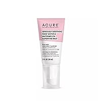 Acure Seriously Soothing Rosewater & Watermelon Superfine Mist - Hydrate Dry & Sensitive Skin - Natural Ingredients - Face Rosewater Spray for Dewy Glowing Skin - 100% Vegan & Cruelty-Free - 2 Fl Oz
