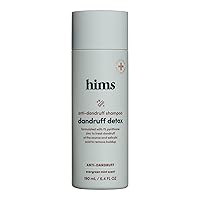 dandruff detox shampoo with pyrithione zinc 1% - 6.4 fl oz