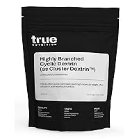 Highly Branched Cyclic Dextrin - Carbohydrate Powder for Sustained Intra-Workout Energy, Enhanced Post-Workout Muscle Recovery - Vegan and Non-GMO - Unflavored 2lb.