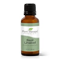 Basil Linalool Essential Oil 30 mL (1 oz) 100% Pure, Undiluted, Therapeutic Grade