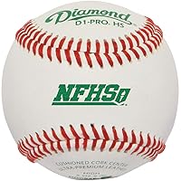 Diamond Nfhs Professional League Leather Baseballs 12 Ball Pack