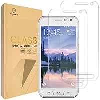 Mr.Shield [2-PACK] Designed For Samsung Galaxy S6 Active (Not Fit For Galaxy S6) [Tempered Glass] Screen Protector with Lifetime Replacement