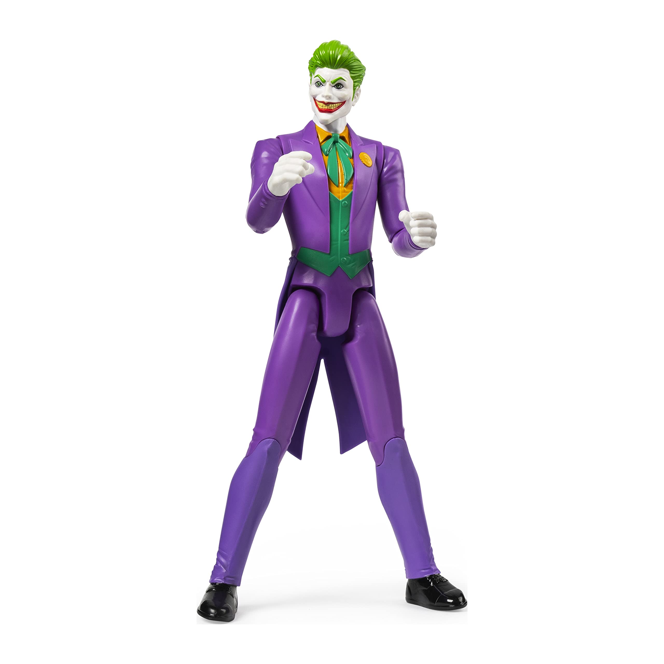 DC Comics, 12-inch The Joker Action Figure, Kids Toys for Boys and Girls Ages 3 and Up