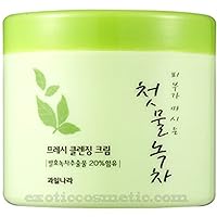 The First Green Tea Natural Facial Cleansing Cream (Fermented Green Tea)