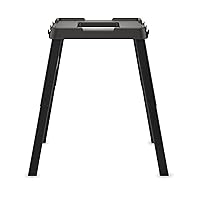 Ninja XSKUNSTAND Outdoor Stand, Woodfire Products, Adjustable Height, Utensil-Holder, Side Table-Compatible, Weather-Resistant, Black, 26