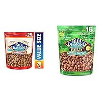 Blue Diamond Smokehouse and Wasabi & Soy Sauce Flavored Almonds Snack Nuts