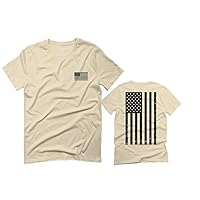 Vintage American Flag United States of America Military Army Marine us Navy USA for Men T Shirt