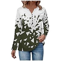 Women Long Sleeve T Shirts Fall Loose T Shirts Casual Sweatshirt Oversized Pullover Basic Printed Graphic Blouse