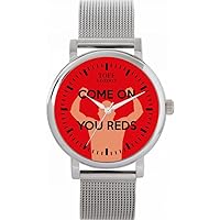 Football Come On You Reds Fans Ladies Watch 38mm Case 3atm Water Resistant Custom Designed Quartz Movement Luxury Fashionable