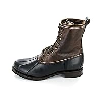 Frye New Women's Veronica Duck Boot Shearling Blk Multi Smooth PU/Vintage 6.5