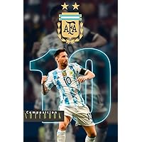 Messi composition notebook: Journal or Notebook for true Messi fans, or a gift for Football lovers | 6x9 150 pages (French Edition)