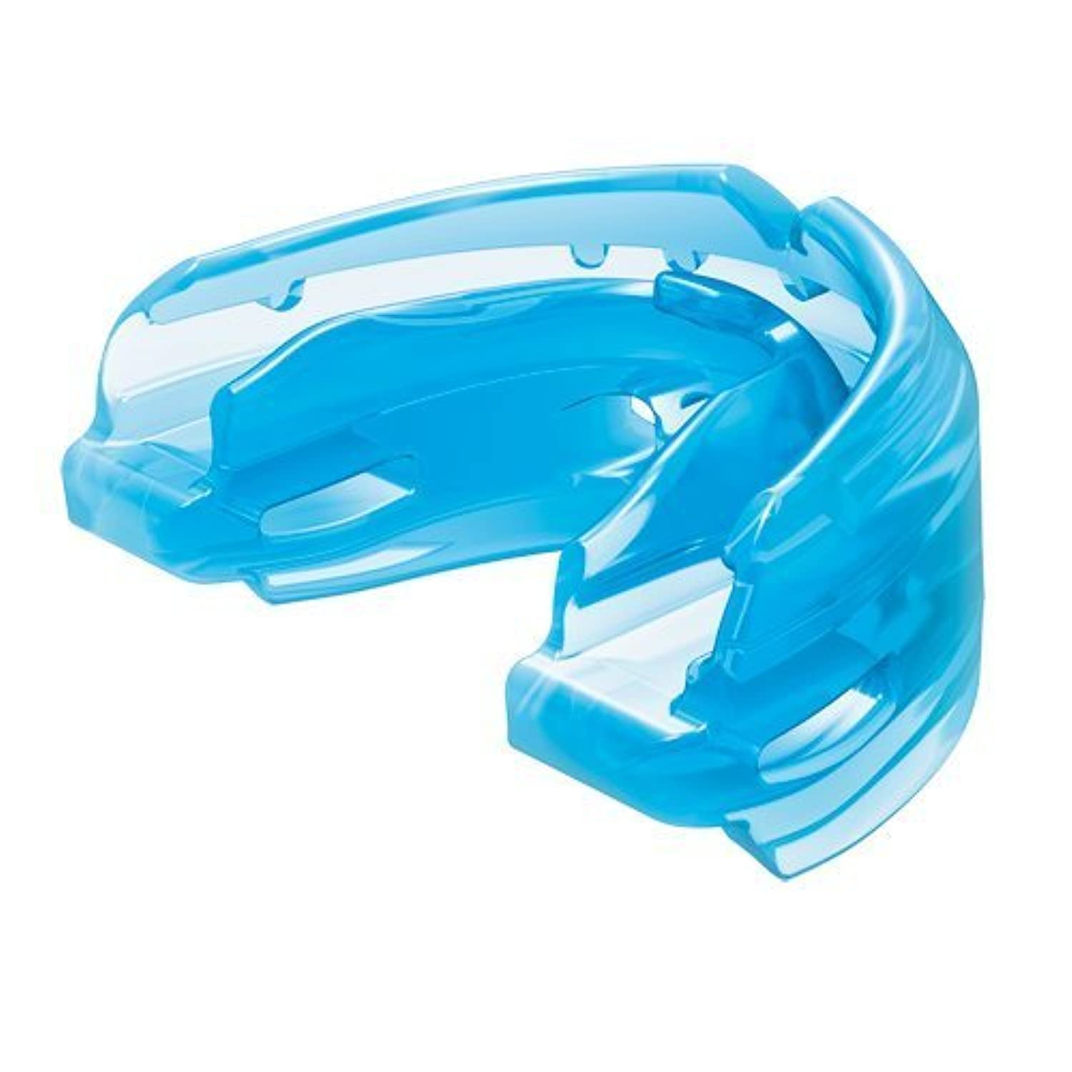 Shock Doctor Double Braces Mouth Guard. Upper and Lower Teeth Protection. Mouthguard No Boil / Instant Fit. For Youth, Teenager, Kids and Adults. Mouth Piece OSFA