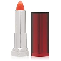 Maybelline New York Color Sensational Orange Lipstick, Satin Lipstick, Electric Orange, 0.15 oz,Pack of 1