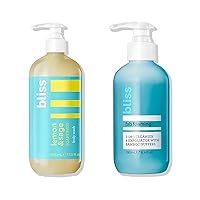 Beauty Duo Kit: Fab Foaming Cleanser & Exfoliator + Soapy Suds Body Wash - Refreshing Skincare Set for Face and Body - Vegan, Cruelty-Free, and Paraben-Free - 6.4 Fl Oz & 17 Fl Oz