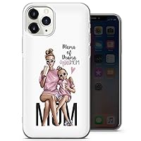 Super Mom Mother Phone Case Family Baby Love Clear Soft Gel Cover for iPhone 5, iPhone 5s, iPhone SE - design 2 - A14