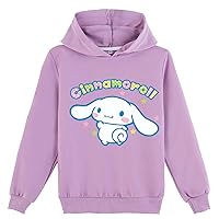 Kid Teen Graphic Pull on Hoodie Anime Long Sleeve Hooded Sweatshirt for Spring/Fall