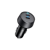 Anker USB C Car Charger, 40W 2-Port PowerIQ 3.0 Type C Adapter, PowerDrive III Duo with Power Delivery for iPhone 14 13 12 11 X XS Pro Max mini, Galaxy S22/S20/S10, Pixel, iPad/iPad mini, and More