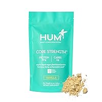 Core Strength Vanilla Protein Powder - Digestion Friendly Vegan Plant Protein for Shakes (15 Servings)