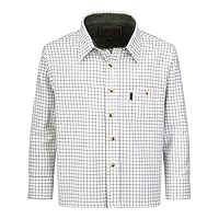 Walker and Hawkes - Kids Long Sleeved 100% Mickleton Cotton Country Check Shirt