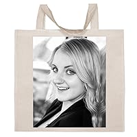 Evanna Lynch - Cotton Photo Canvas Grocery Tote Bag #G345350