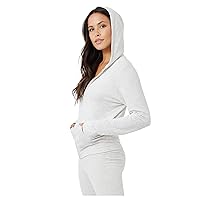 Monrow Women's Super Soft Zip Up Hoody