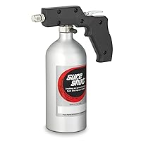 M2400 - Industrial Grade Silver Anodized Aluminum Sprayer with Adjustable Nozzle - Lightweight and Portable Compressed Air Sprayer for Multiple Liquid Applications - Made in USA Since 1932
