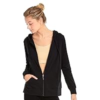 Women's Thin Cotton Zip Up Hoodie Jacket