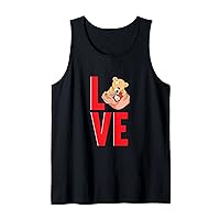 Amazing valentines day love bear Tank Top