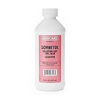 GeriCare Sorbitol Liquid Laxative Solution USP 70% W/W, 16 Fl Oz (Pack of 1)