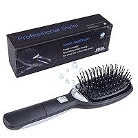 Negative Ionic Hair Brush Professional Anti Static Detachable Paddle Comb for Frizz-Free Hair Care & Thick Hair Fast Natural Straight Styling for Women Men Girls