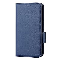 Case Compatible with ZTE Nubia Z60 Ultra 5G,PU Leather Case & Standable Flip Case,Wallet Design with Card Slot Dark Blue