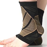 Ankle Brace for Women & Men (Pair), Compression Ankle Support, Achilles Tendonitis, Plantar Fasciitis & Recovery, Ankle Sleeve Foot Support Brace for Pain,Plantar Fasciitis Compression Socks