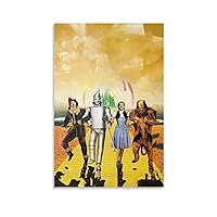 The Wizard of Oz Vintage Movie Poster Poster Decorative Painting Canvas Wall Art Living Room Posters Bedroom Painting 16x24inch(40x60cm)