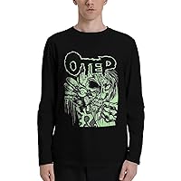 Otep Band T Shirt Men's Fashion Long Sleeve Shirts Fashion Casual Tee Black