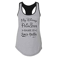 Funny Mexican Food Lover Tank Tops - My Princess Name is Taco Belle Royaltee Party Shirts