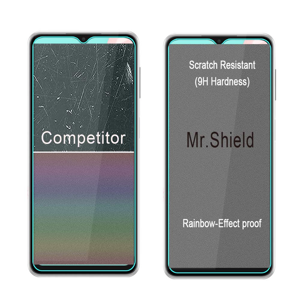 Mr.Shield [3-Pack] Designed For Samsung Galaxy A32 5G [5G Version ONLY] [Tempered Glass] [Japan Glass with 9H Hardness] Screen Protector with Lifetime Replacement