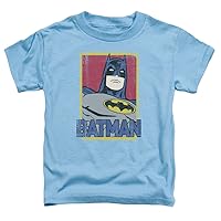 Batman - Primary Toddler T-Shirt in Carolina Blue