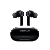 OnePlus Buds Z2 True Wireless Earbud Headphones-Touch Control with Charging Case,Active Noise Cancellation,IP55 Waterproof Stereo Earphones for Home,Sport, Obsidian Black