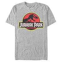 Jurassic Park Men's Classic Movie Logo T-Shirt