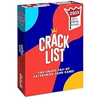 Crack List - The Crack-You-Up Categories Card Game | 2+ Players | Game for Kids, Teens and Adults | Family Board Games | Best Family Card Game