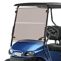 Golf Cart Windshield for EZGO TXT 2014+ Tinted Floding Style (Tinted)
