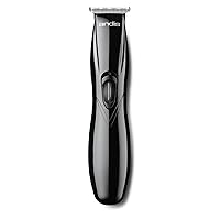 Andis 32475 Slimline Pro Corded/Cordless Hair & Beard Trimmer, T-Blade Zero Gapped with Lithium-Ion Battery, Ear & Body Grooming – Black - Pack of 1, Unisex Adult