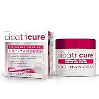Cicatricure Face Moisturizer, Antimanchas Brightening Moisturizing Gel Cream, Reduces Dark Spots, Patches and Boosts Skin Glow + Natural Radiance, 1.7 Ounces